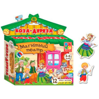 Настольная игра Vladi Toys Магнитный театр Коза-Дереза (укр. язык) (VT3206-13) изображение 2