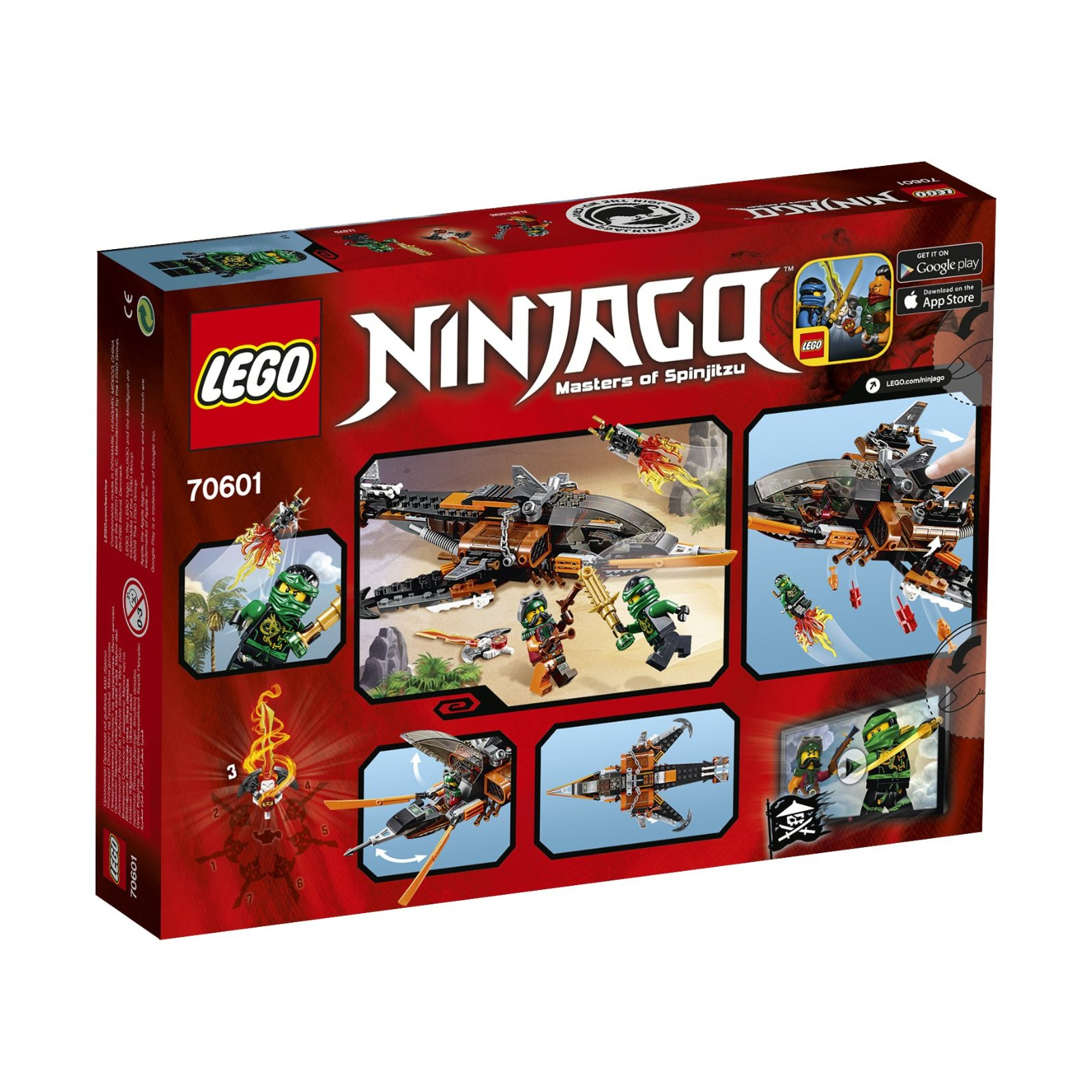 Конструктор LEGO Ninjago Небесная Акула (70601) Цены В Киеве И.