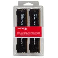 Модуль памяти для компьютера DDR4 32GB (2x16GB) 2666 MHz HyperX Savage BLACK Kingston Fury (ex.HyperX) (HX426C15SBK2/32) изображение 4