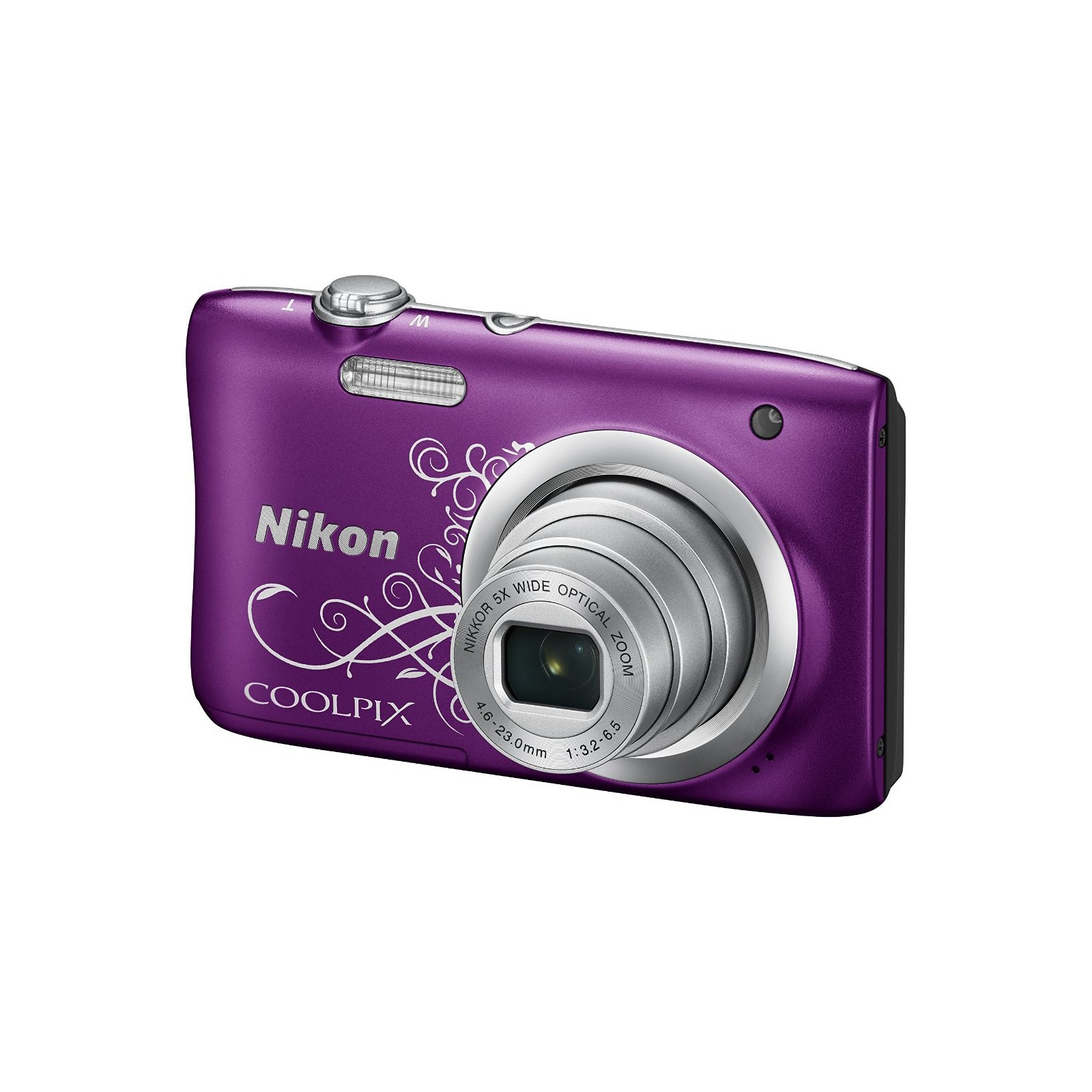 Цифровой фотоаппарат Nikon Coolpix A100 Silver (VNA970E1)