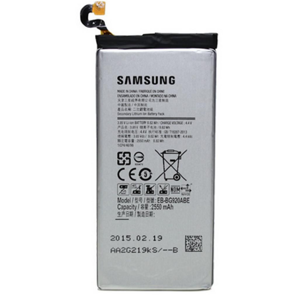 Аккумуляторная батарея Samsung for G920 (S6) (BE-BG925ABE / BE-BG920ABE / 37281)