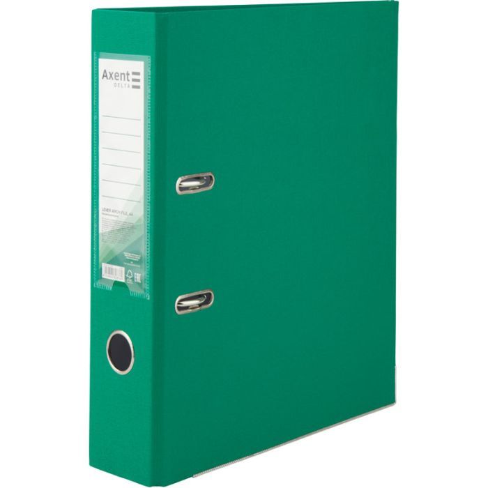 Папка - регистратор Delta by Axent PP 7,5 cм, assembled, green (D1714-04C)