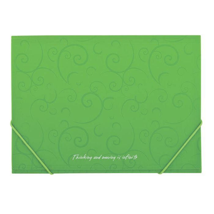 Папка на резинках Buromax А4, BAROCCO, light green (BM.3914-15)