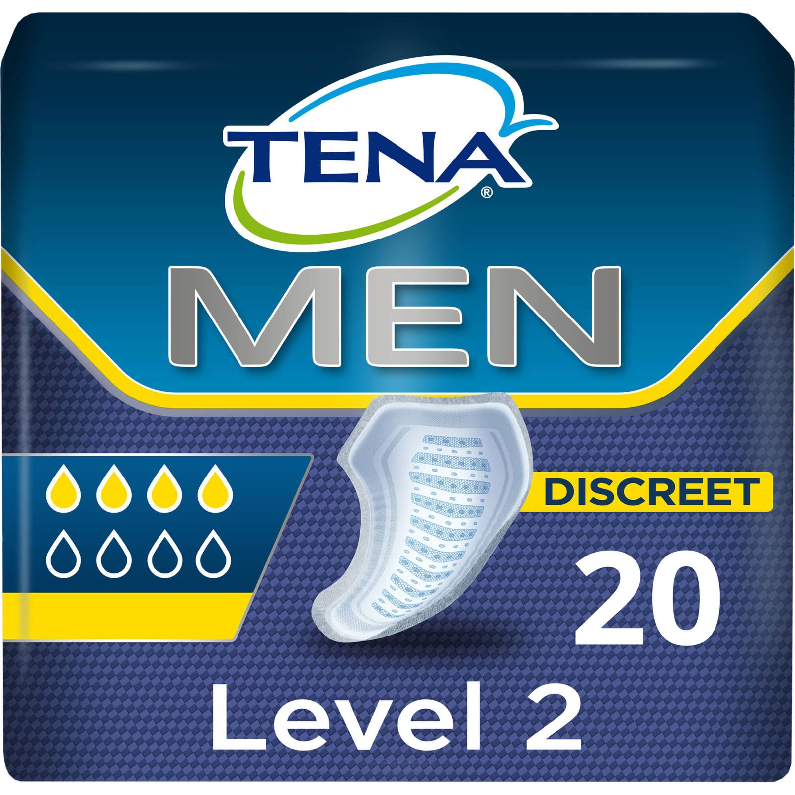 Урологические прокладки Tena for Men Level 2 20 шт. (7322540016383/7322541493237)