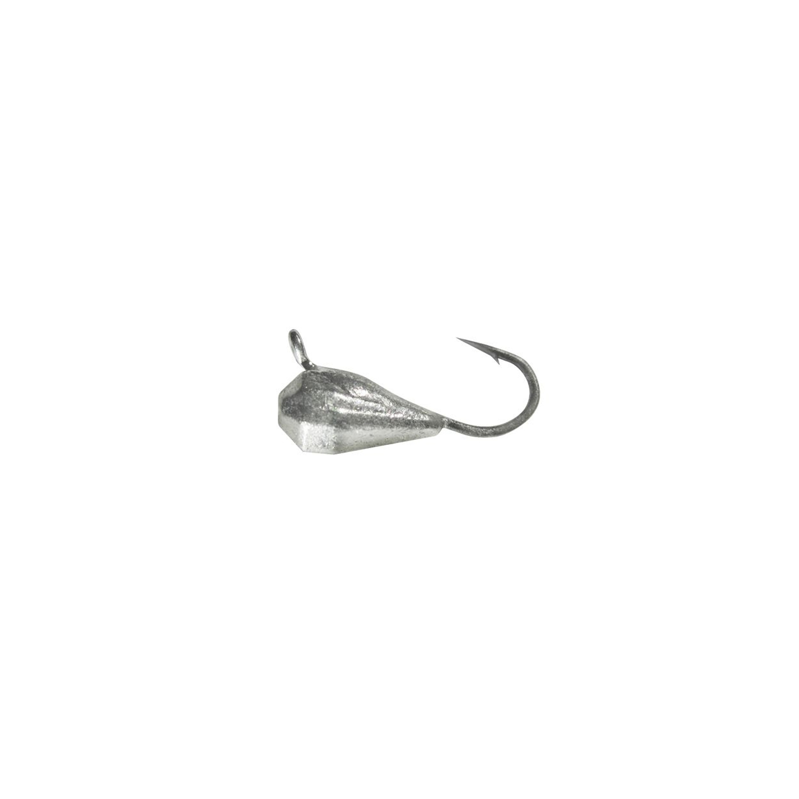 Мормишка Shark Граненая капля 0,42г диам. 4.0*7.5 крючок D14 ц:серебро (1843.03.73)