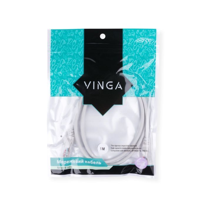 Патч-корд Vinga UTPCat5e0.5CCA-1.0 изображение 2