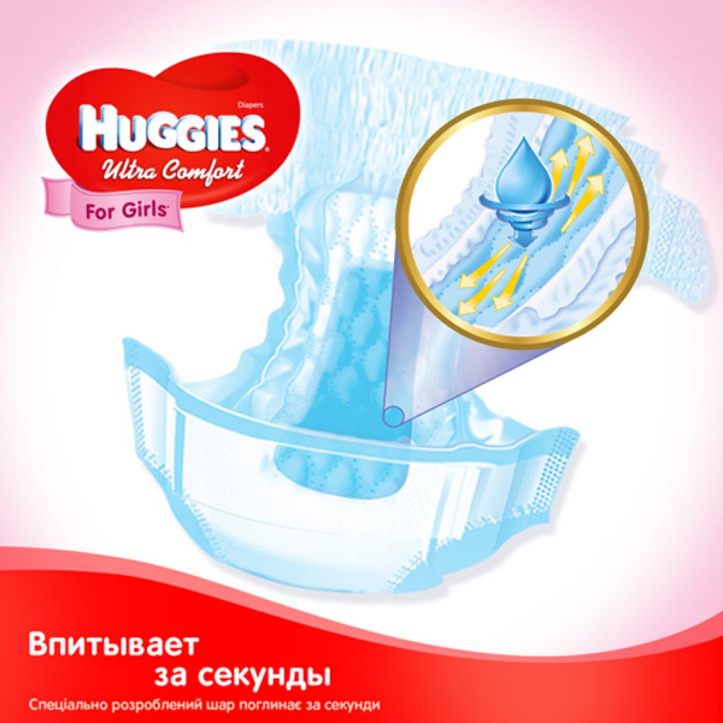 Підгузки Huggies Ultra Comfort 3 Conv для девочек (5-9 кг) 20 шт (5029053565415) зображення 3