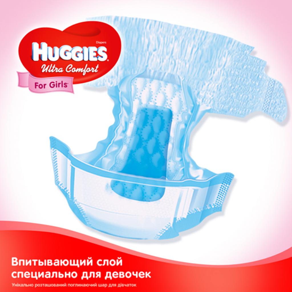 Подгузники Huggies Ultra Comfort 3 Conv для девочек (5-9 кг) 20 шт (5029053565415) изображение 4