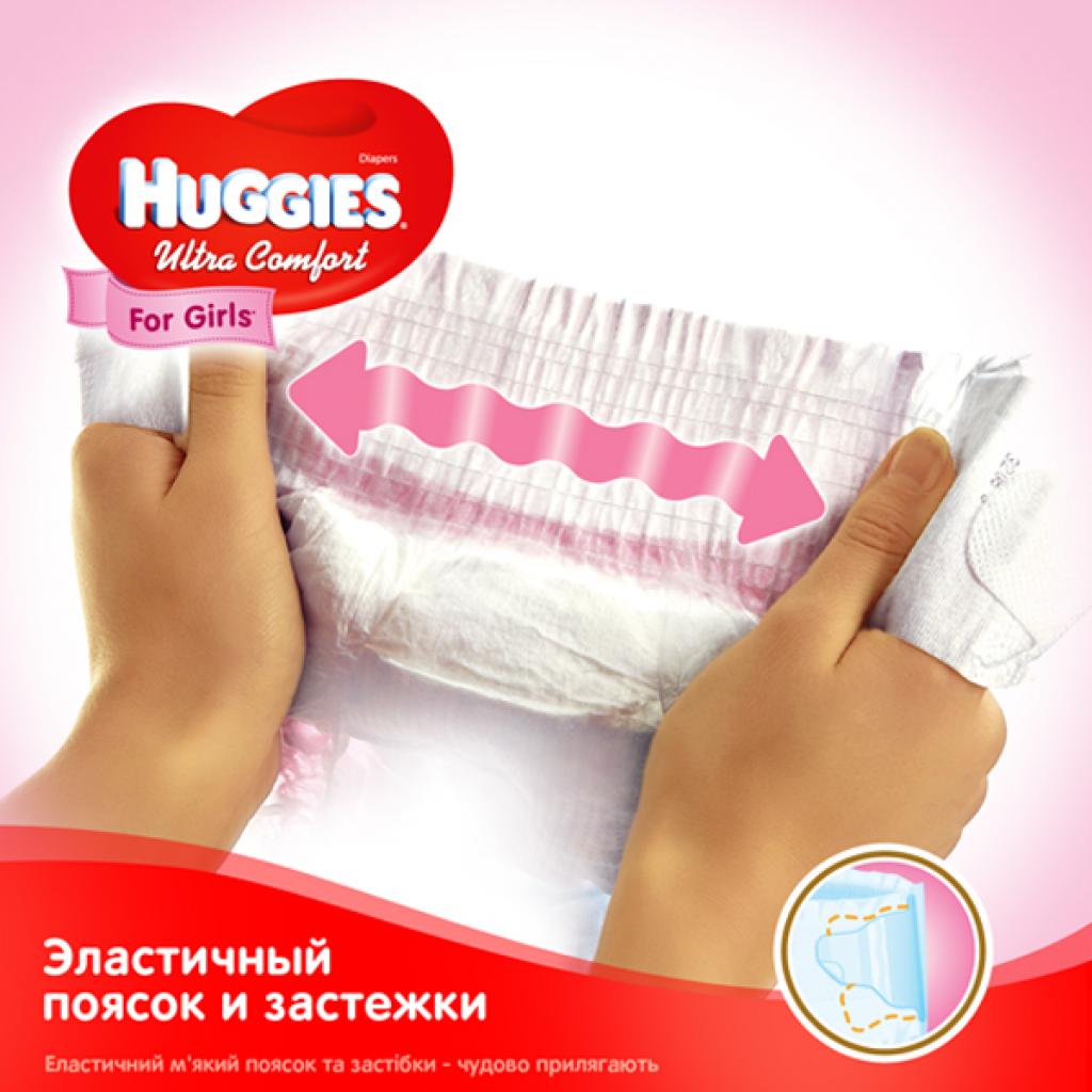 Подгузники Huggies Ultra Comfort 3 Conv для девочек (5-9 кг) 20 шт (5029053565415) изображение 5