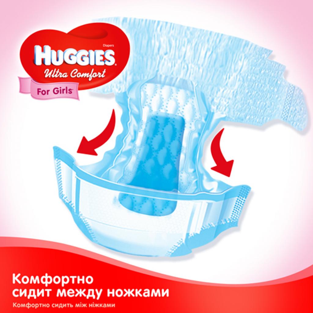 Підгузки Huggies Ultra Comfort 3 Conv для девочек (5-9 кг) 20 шт (5029053565415) зображення 6