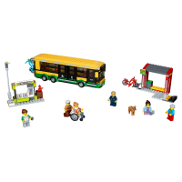 Конструктор LEGO City Автобусная остановка (60154) изображение 2