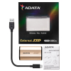 Накопитель SSD USB 3.1 250GB ADATA (ASE730-250GU31-CGD) изображение 7