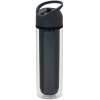 Бутылка для воды Loоoqs Tritan 360мл черная (P436.512)