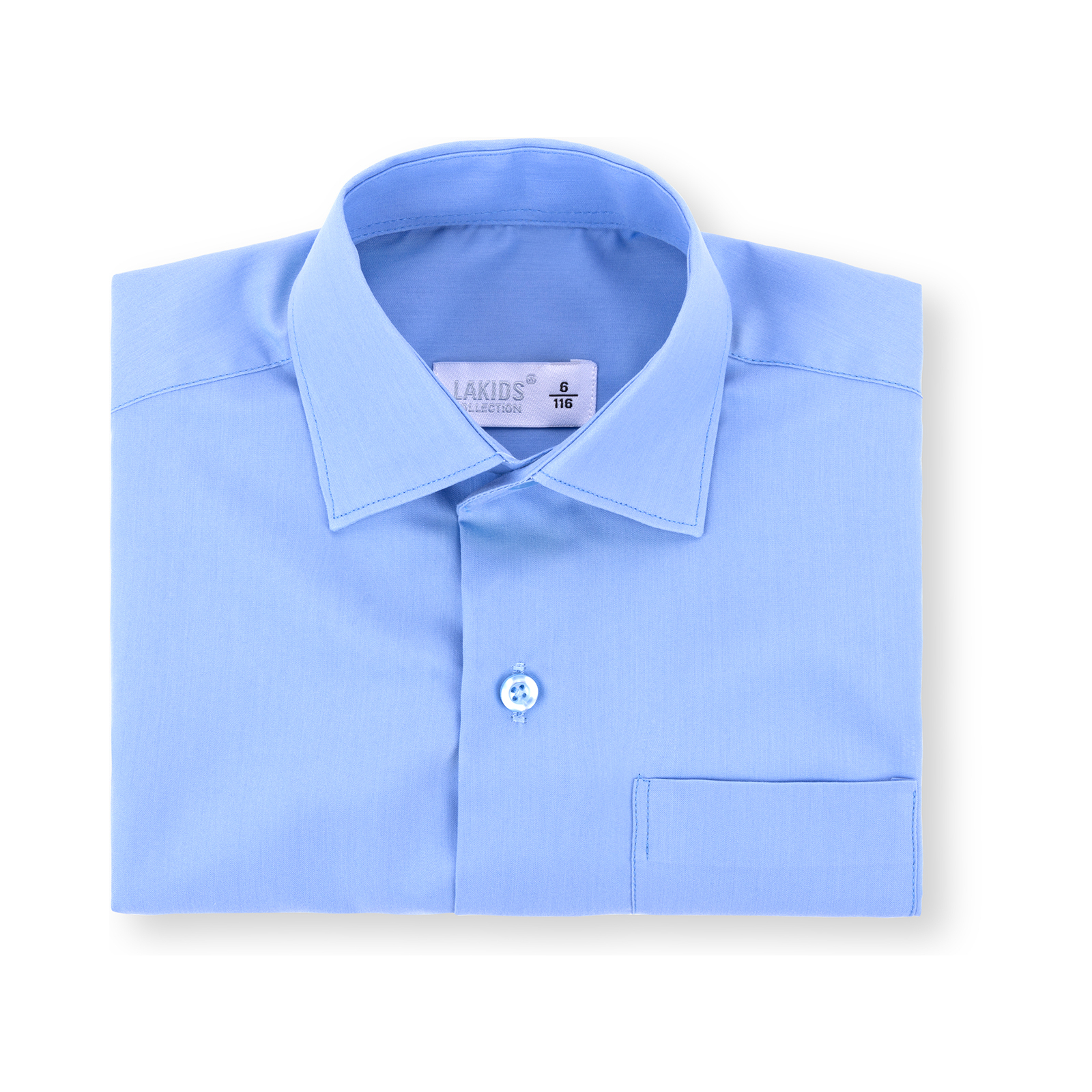 Рубашка Lakids с коротким рукавом (1552-140B-blue) изображение 6