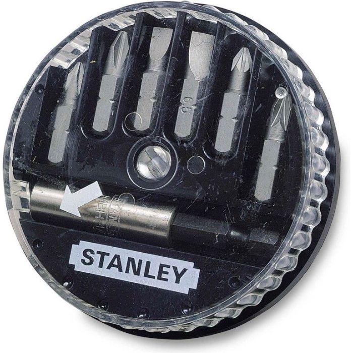Набір біт Stanley біти Sl, Ph 7шт. + магнітний тримач (1-68-735)