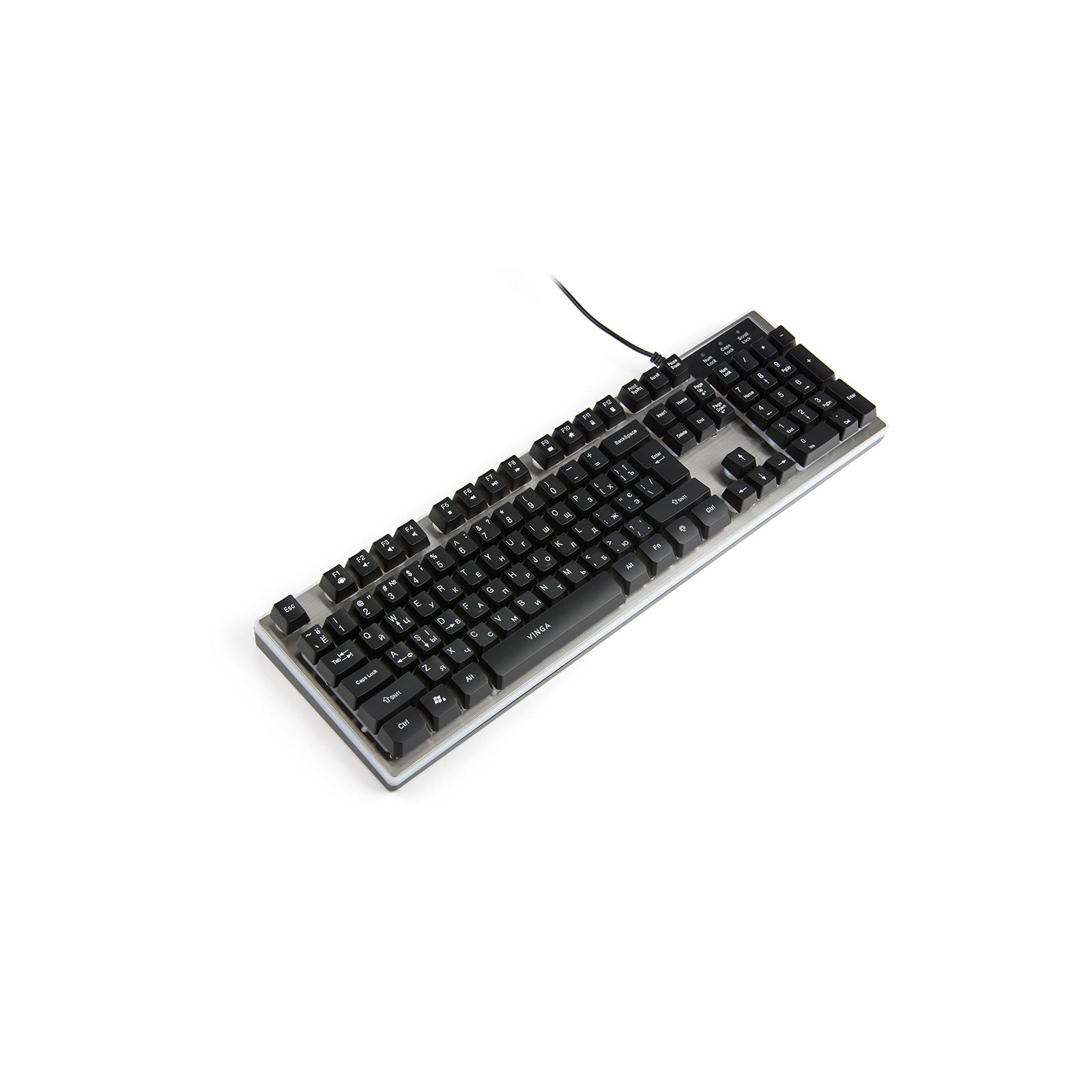 Клавіатура Vinga KBG839 black зображення 6