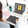 Графічний планшет Wacom Intuos M Bluetooth black (CTL-6100WLK-N) зображення 10