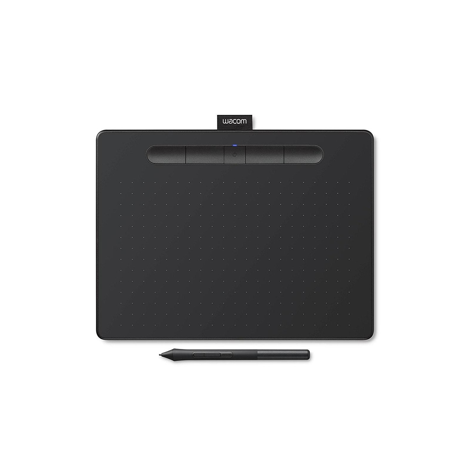 Графический планшет Wacom Intuos M Bluetooth black (CTL-6100WLK-N)
