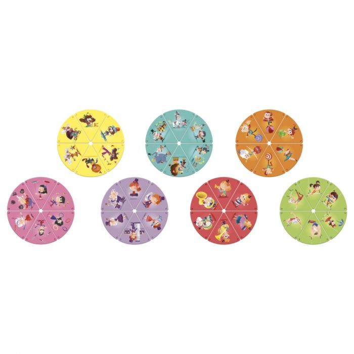 Настольная игра Janod Happy Families Цирк (J02755) изображение 2