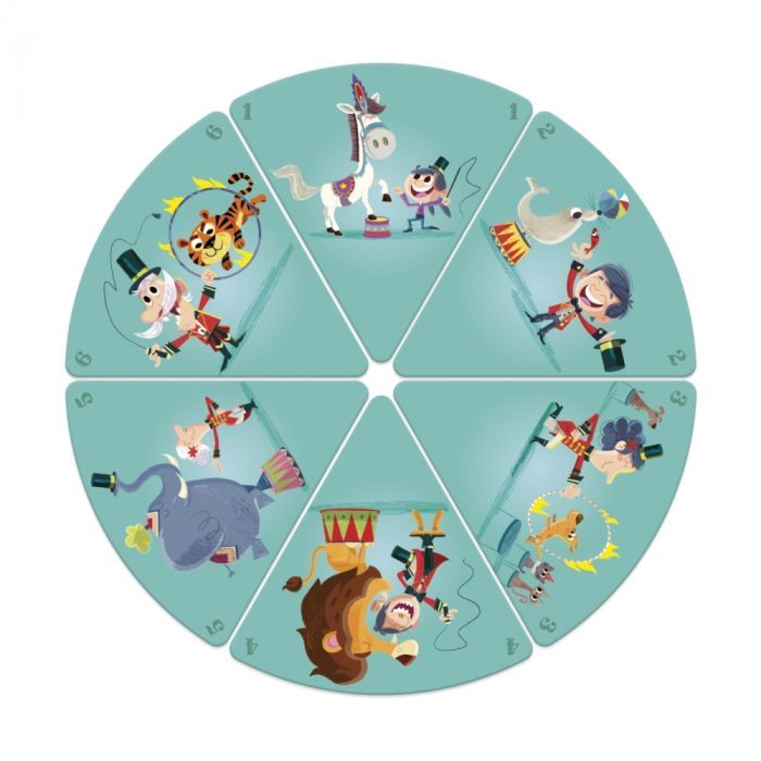 Настольная игра Janod Happy Families Цирк (J02755) изображение 4