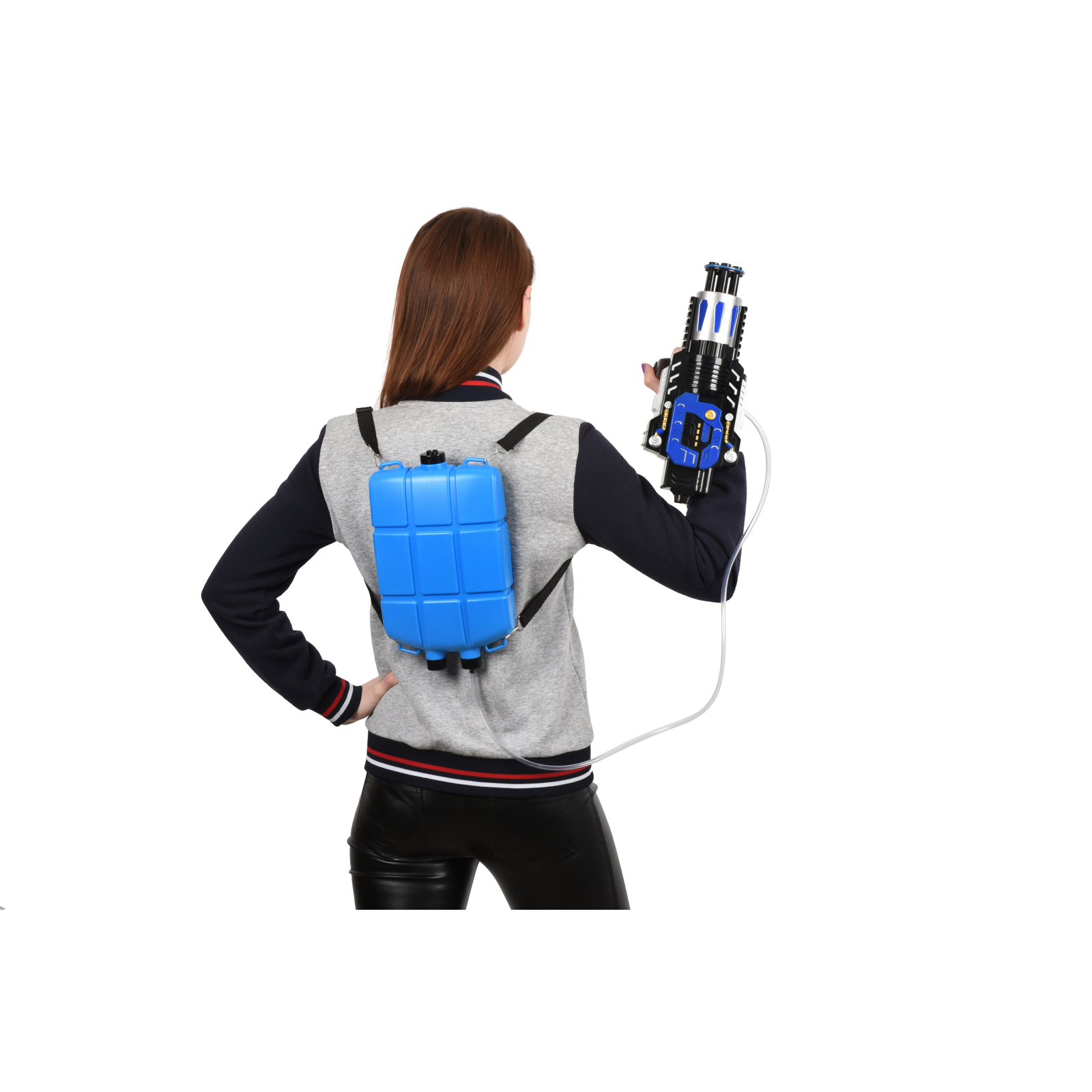Игрушечное оружие Same Toy Водный электрический бластер с рюкзаком (777-C2Ut) изображение 8