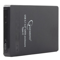 Карман внешний Gembird 2.5", USB3.1,Type-C, черный (EE2-U31S-2) изображение 2
