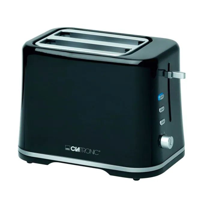 Тостер Clatronic TA 3554 black-silver