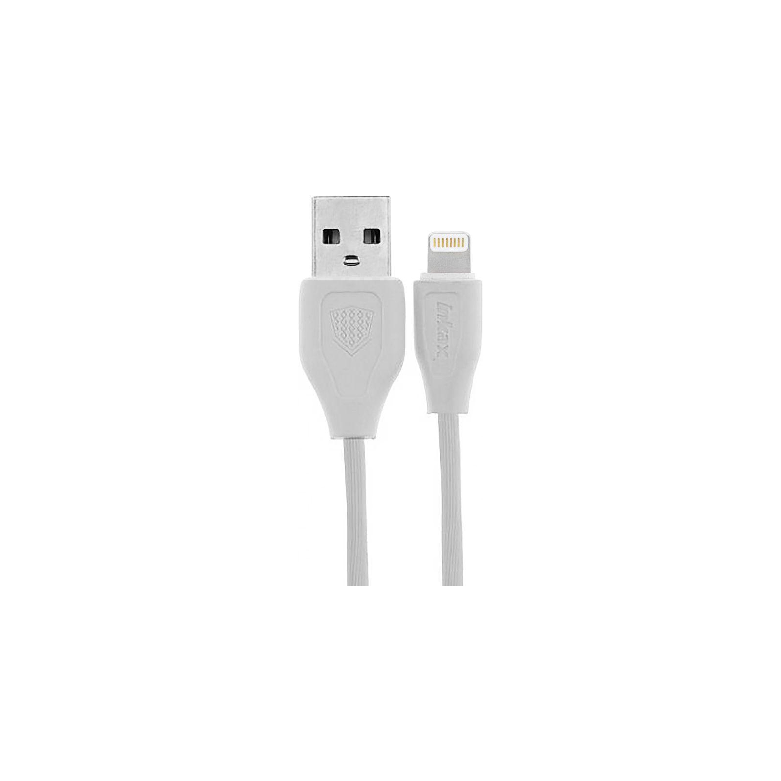 Дата кабель USB 2.0 AM to Lightning 0.2m CK-21 White Inkax (F_72185)