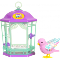 Интерактивная игрушка Moose Птичка в клетке Little Live Pets Rainbow Glow (28547) изображение 2