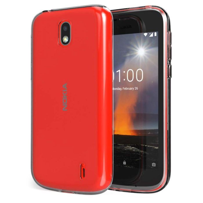 Чехол для мобильного телефона Laudtec для Nokia 1 Clear tpu (Transperent) (LC-N1T) изображение 3
