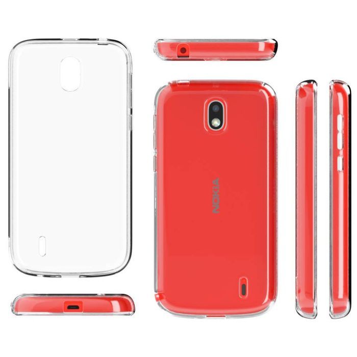 Чехол для мобильного телефона Laudtec для Nokia 1 Clear tpu (Transperent) (LC-N1T) изображение 4