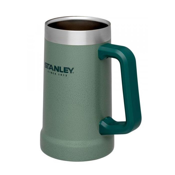 Термокружка Stanley Пивная Adventure Stein Hammertone Green 0,7 л (6939236338806) изображение 2