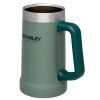 Термокружка Stanley Пивная Adventure Stein Hammertone Green 0,7 л (6939236338806) изображение 2