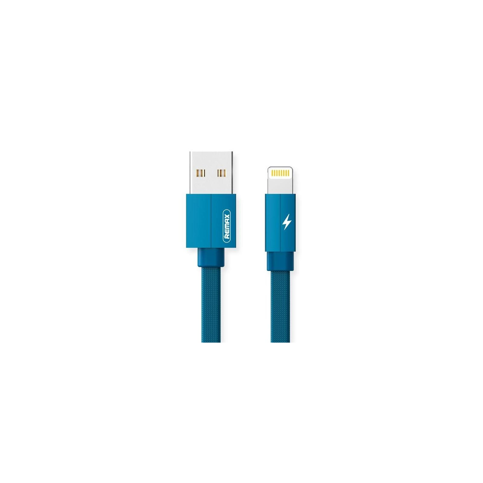Дата кабель USB 2.0 AM to Lightning 1.0m Kerolla blue Remax (RC-094I1M-BLUE)