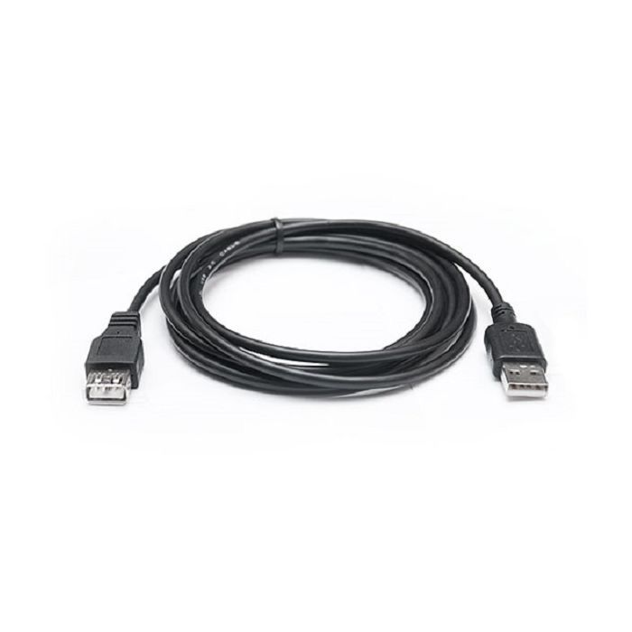 Дата кабель USB 2.0 AM/AF 2.0m Pro black REAL-EL (EL123500028) изображение 2