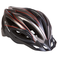 Фото - Шлем велосипедный Шолом Velotrade с козырьком СIGNA WT-068 черно-красный М  (HEAD-0(54-57см)