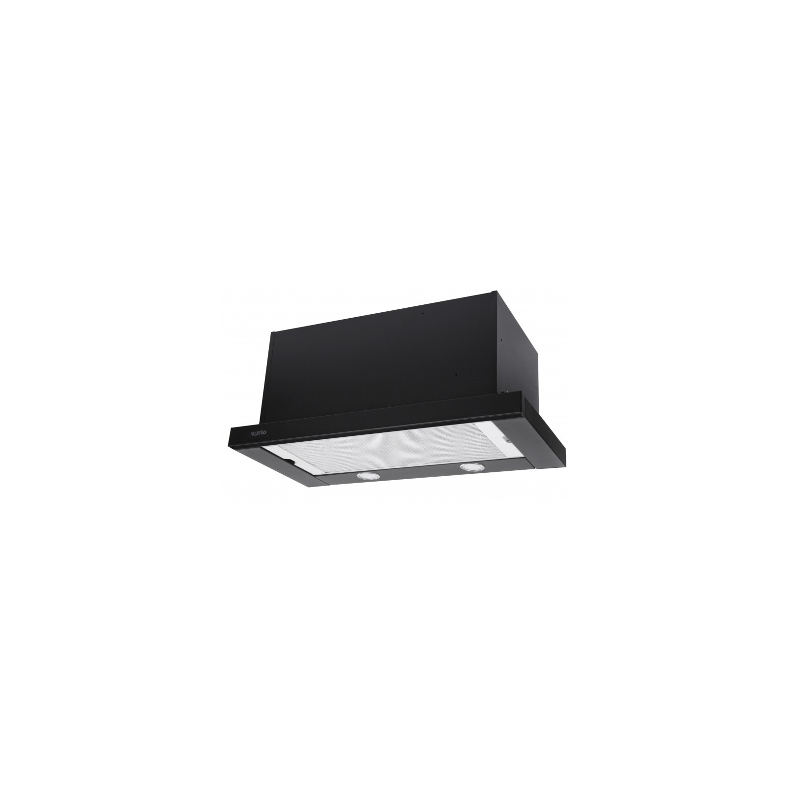 Витяжка кухонна Ventolux GARDA 60 BK (1100) SMD LED зображення 2
