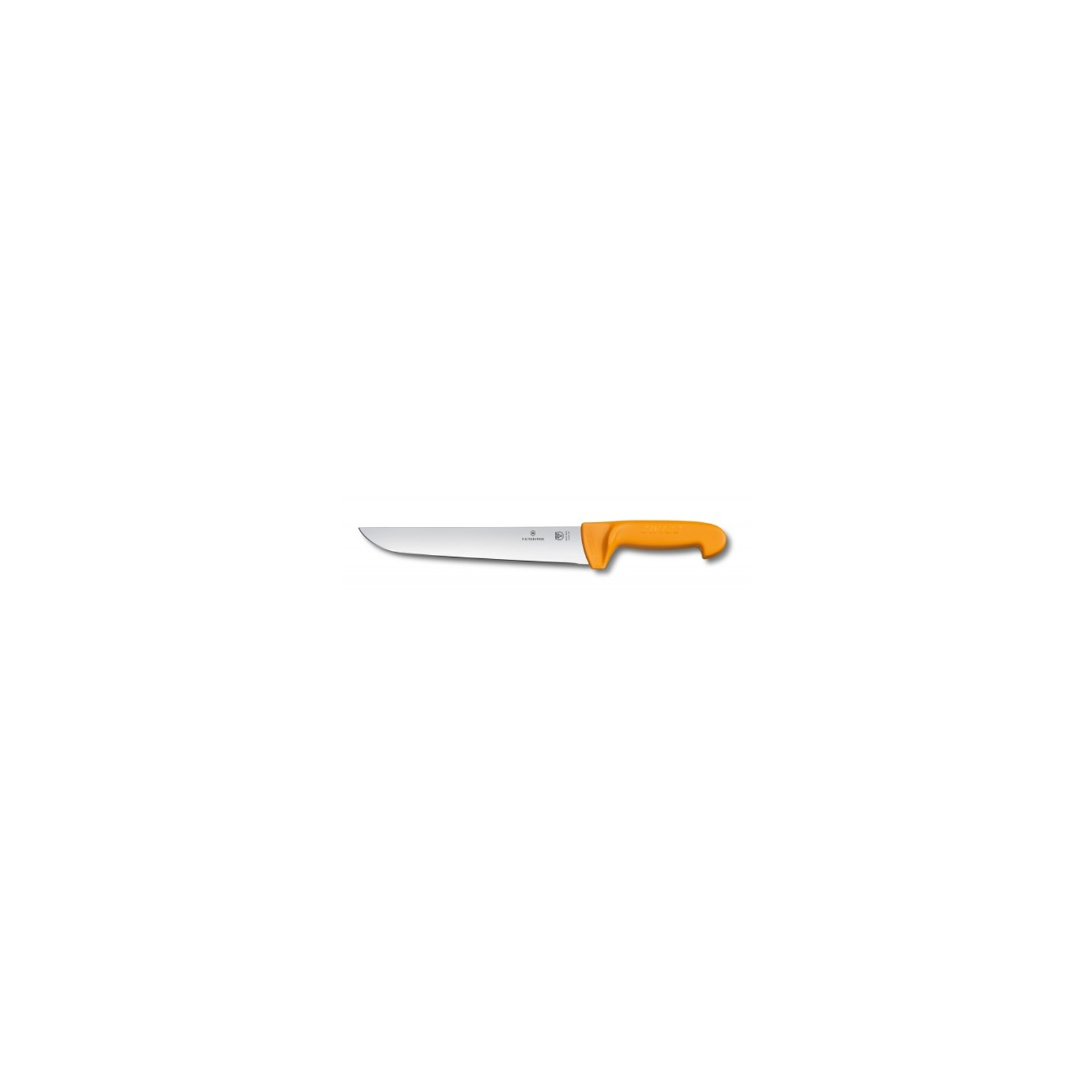 Кухонний ніж Victorinox Swibo, Butcher, оранжевый, 26 см (5.8431.26)