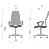 Офисное кресло Аклас Гилмор FX CH TILT Красное (14164) изображение 4