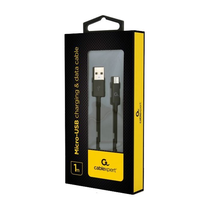Дата кабель USB 2.0 Micro 5P to AM Cablexpert (CC-USB2P-AMmBM-1M) изображение 2