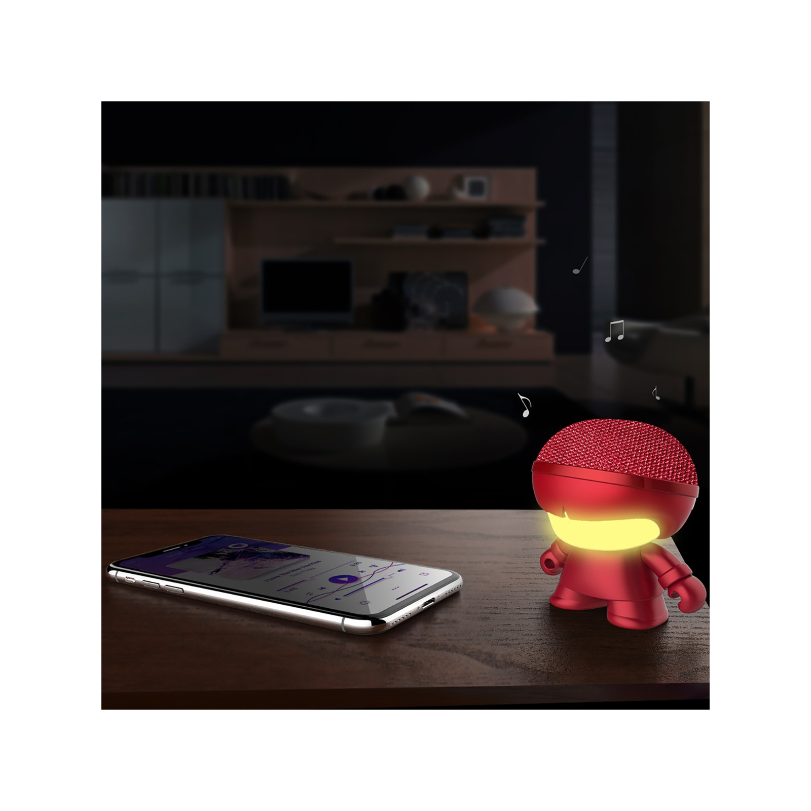 Интерактивная игрушка Xoopar Акустическая система Mini Xboy Металлик Black (XBOY81001.21М) изображение 3