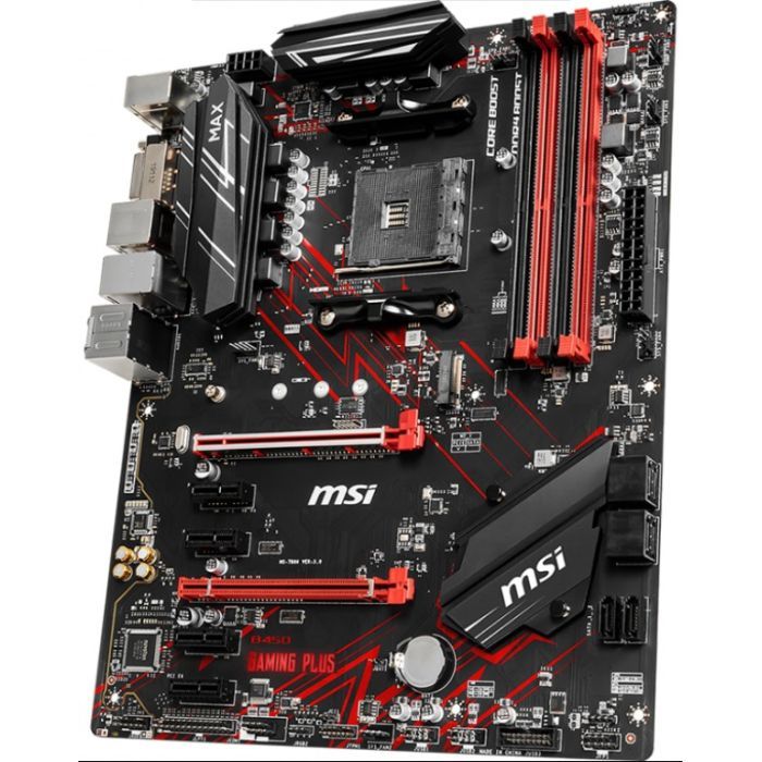 Материнская плата MSI B450 GAMING PLUS MAX изображение 4