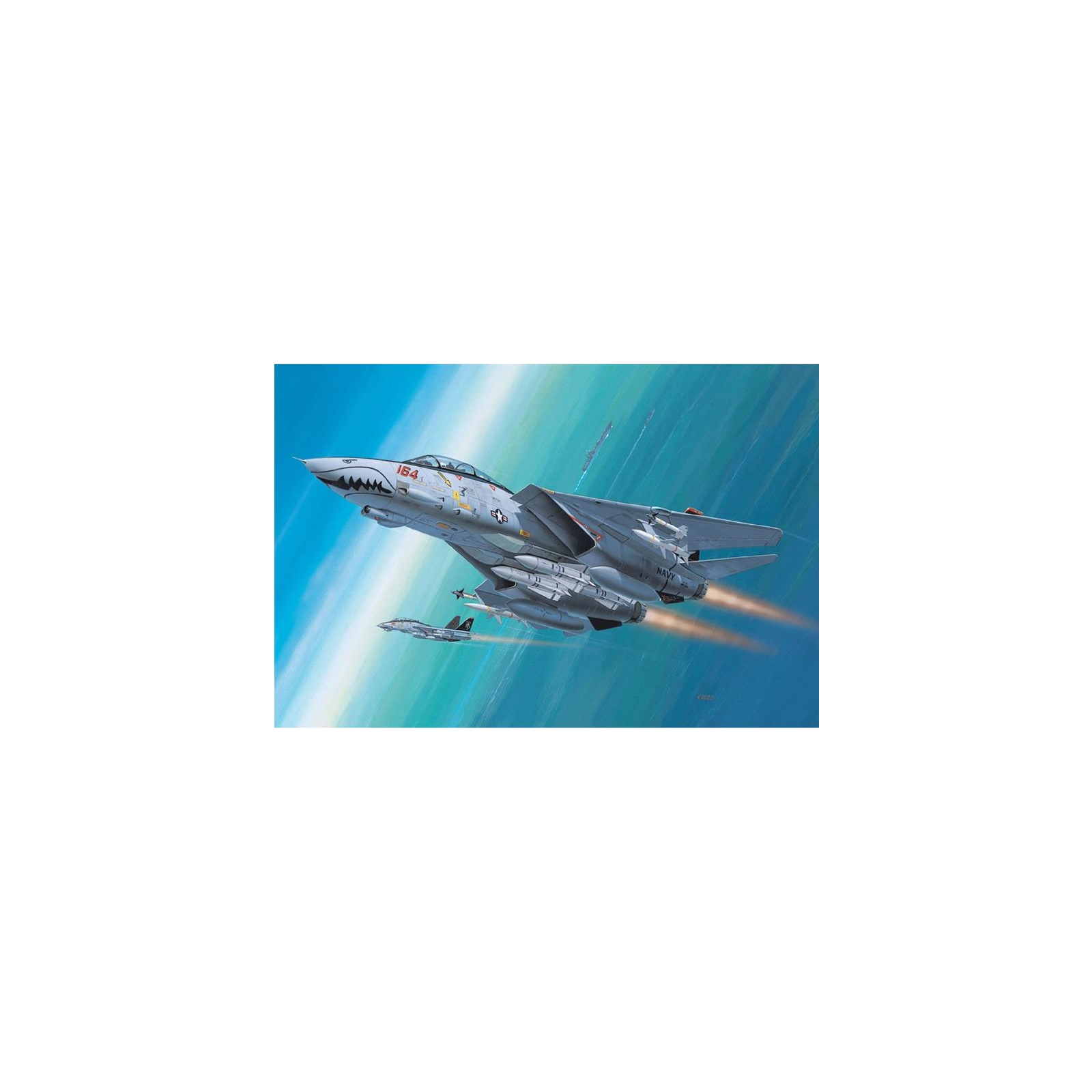 Сборная модель Revell Истребитель F-14D «Томкэт» 1:144 (4009803640495) изображение 3
