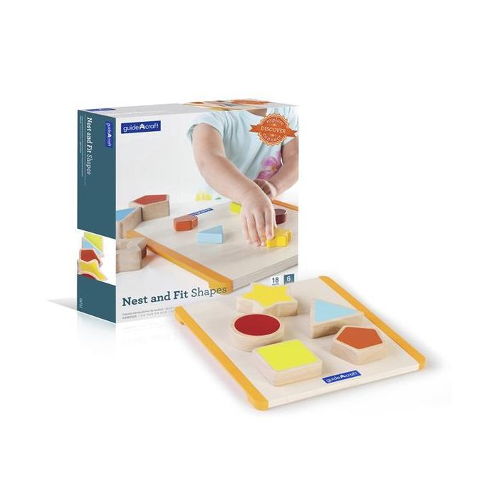 Развивающая игрушка Guidecraft Сортер Manipulatives Фигуры (G6733) изображение 7