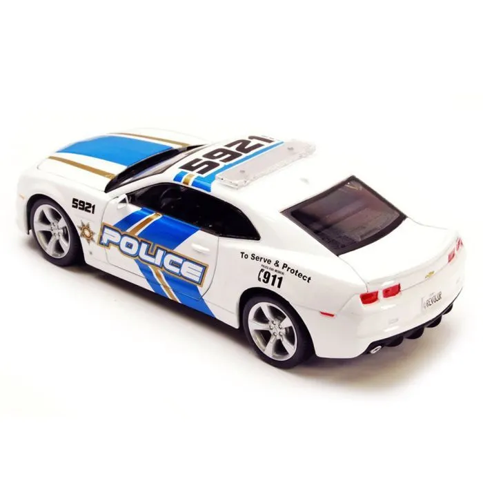 Машина Maisto Chevrolet Camaro SS RS Police 2010 (1:24) білый (31208 white) зображення 2