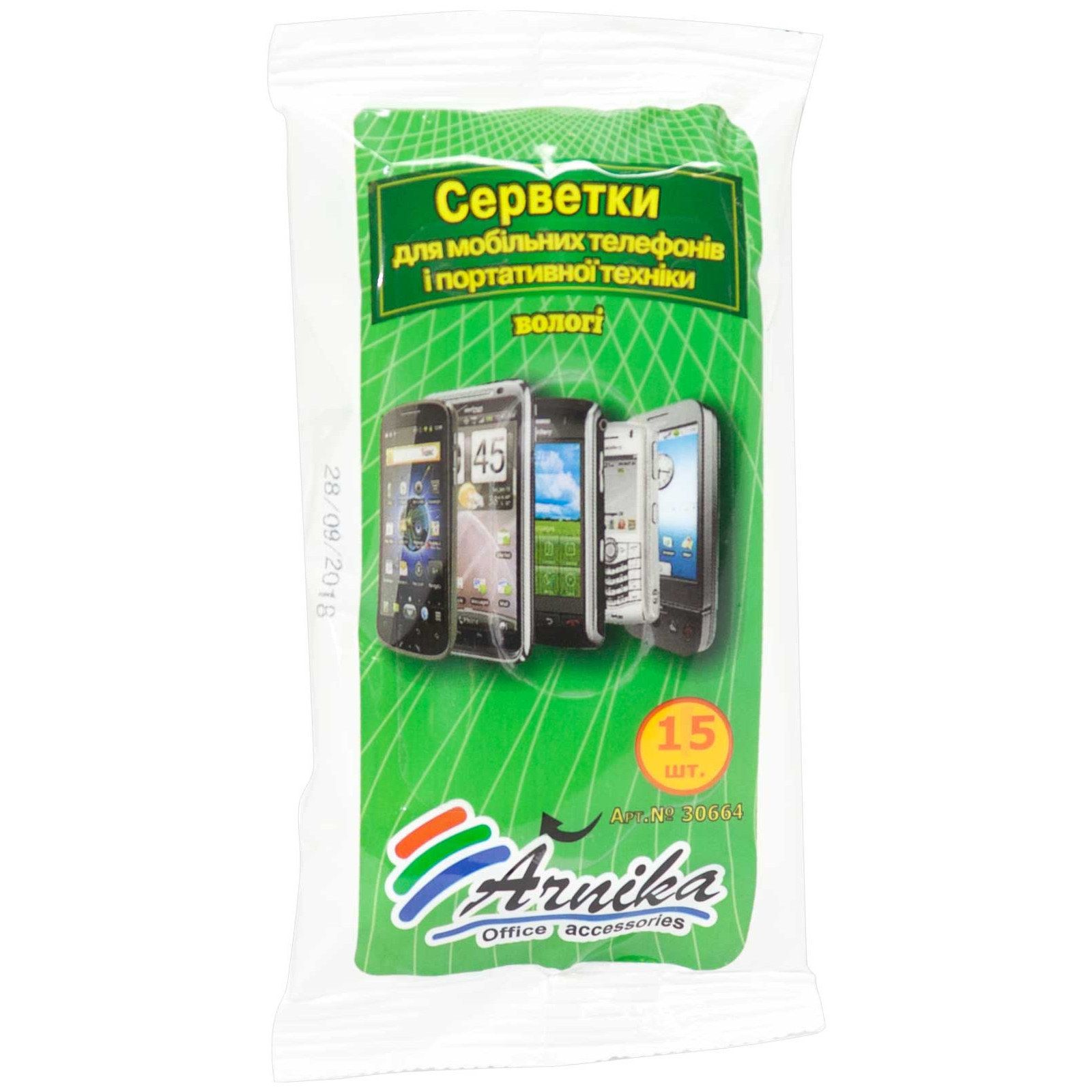 Серветки Arnika for mobile devices, 15шт (30664)