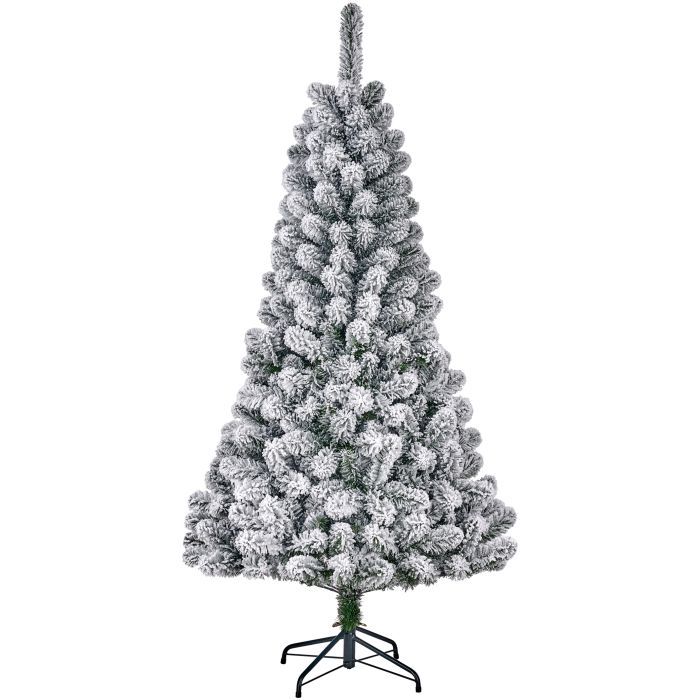 Искусственная сосна Black Box Trees Millington зеленая с эффектом снега, 1,55 м (8718861279542)