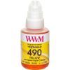 Чернила WWM Canon GI-490, 140г Yellow (C490Y)