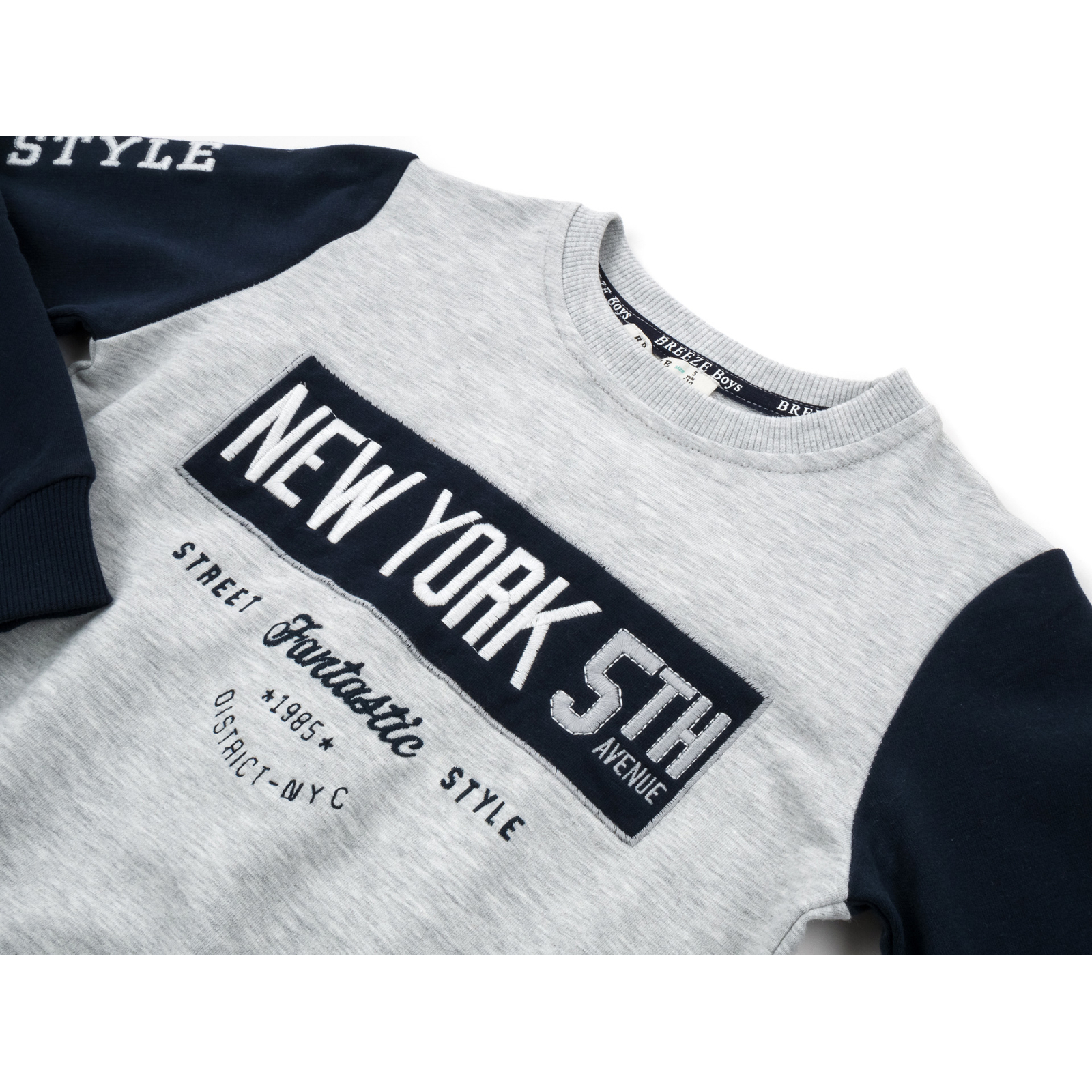 Набір дитячого одягу "NEW YORK" A-Yugi (13678-134B-gray) зображення 7