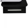 Витяжка кухонна Perfelli DNS 9753 B 1100 WH/BL LED Strip зображення 4